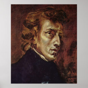 Chopin Portrait Poster