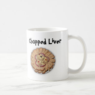 Chopped_Liver_Platter, gehackte Leber Kaffeetasse