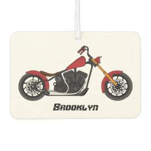 Chopper-Art Motorrad-Abbildung Autolufterfrischer
