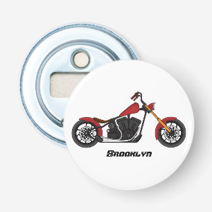 Chopper-Art Motorrad-Abbildung Flaschenöffner