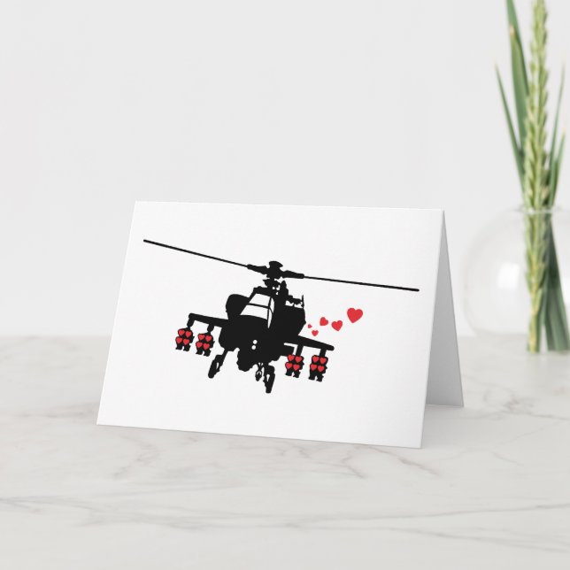 Chopper der Liebe-Maschine Karte (Vorderseite)