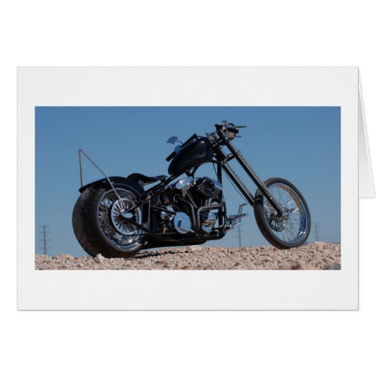 Chopper-Geburtstags-Karte Karte