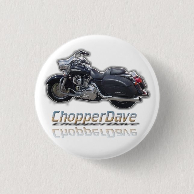 ChopperDave Knopf Button (Vorderseite)