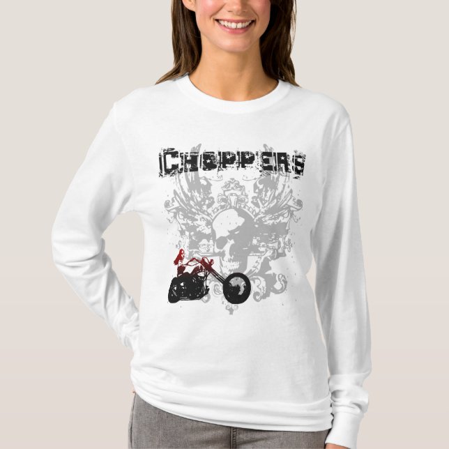 ChopperGirl Hoodie T-Shirt (Vorderseite)