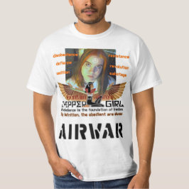 Choppergirl Missachtungs-= Freiheits-T - Shirt
