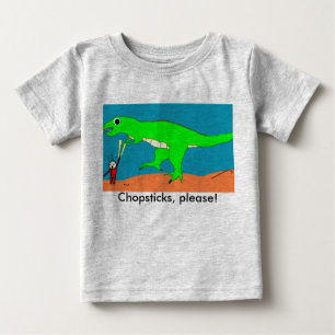 Chopsticks, bitte! baby t-shirt