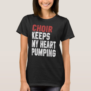 Chor Behalte mein Herz Kürbischor Frauen Mädchen T T-Shirt