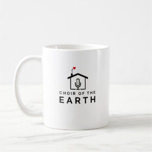 Chor des Logos der Erde Kaffeetasse