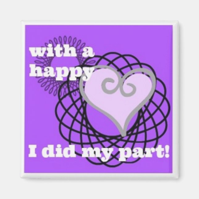 chor Diagramm Magnet!!! Magnet (Vorne)