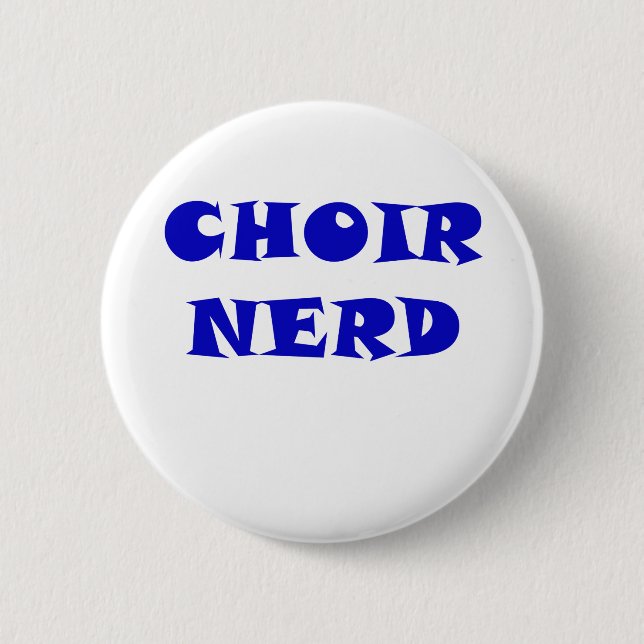 Chor-Nerd Button (Vorderseite)