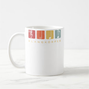 Chor Orchester Noten Kaffeetasse