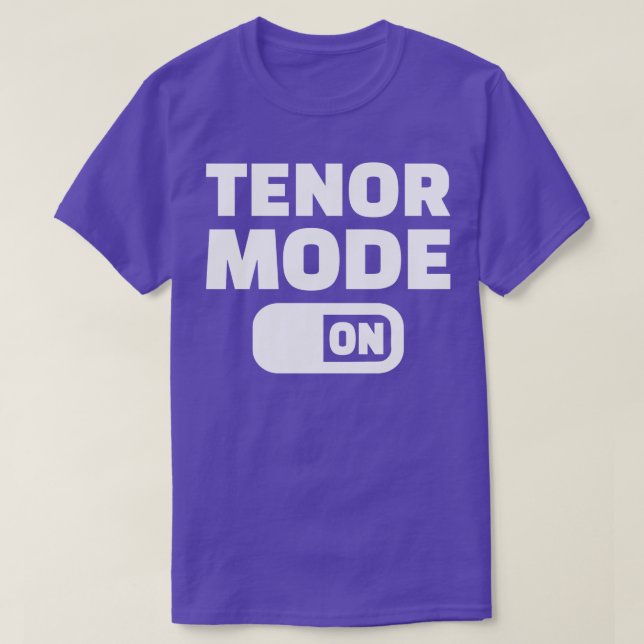 Chor Tenor T-Shirt (Design vorne)