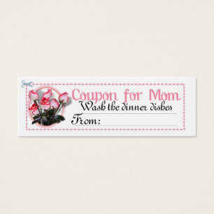 Chore Coupon pour maman