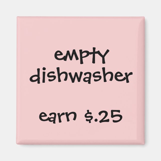 Chore Rewards für Kinder Magnet (Vorne)