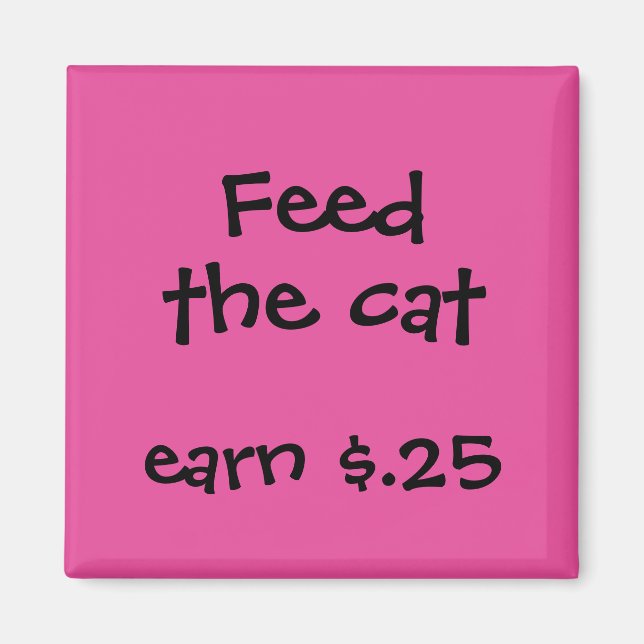 Chore Rewards für Kinder Magnet (Vorne)