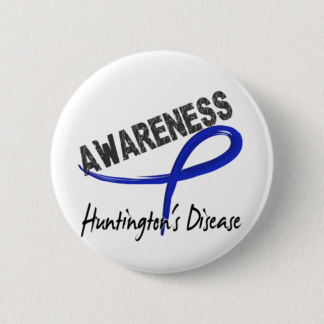 Chorea Huntington-Bewusstsein 3 Button (Vorderseite)