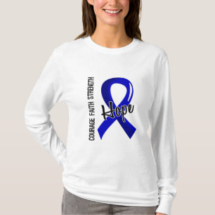 Chorea Huntington der Mut-Glauben-Hoffnungs-5 T-Shirt