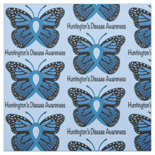 Chorea Huntington-Schmetterling der Hoffnung Stoff