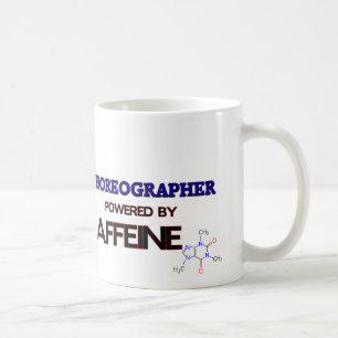 Choreograf angetrieben durch Koffein Kaffeetasse