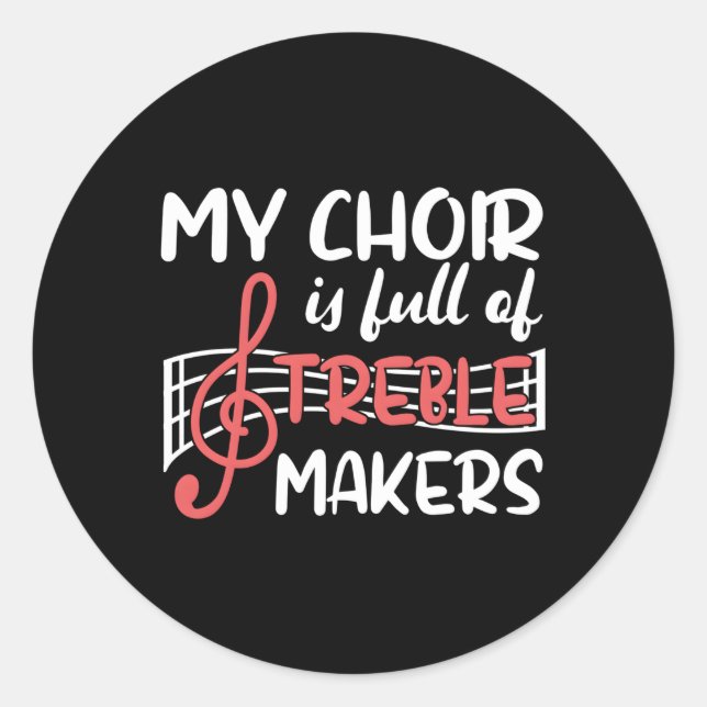Choreograf und Regisseur für Musik Runder Aufkleber (Vorderseite)