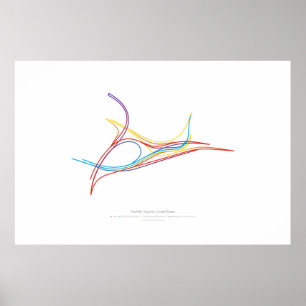 Choreografie des Austauschs: Norfolk, VA, US 2 Poster