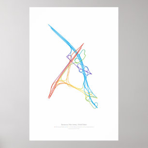 Choreografie des Austauschs: Secaucus, NJ, USA Poster