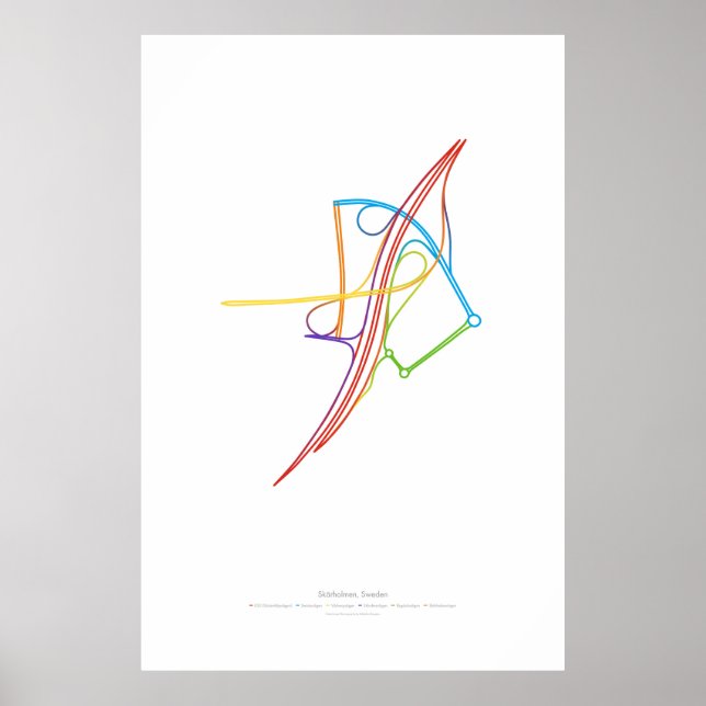 Choreografie des Austauschs: Skärholmen, Schweden Poster (Vorne)
