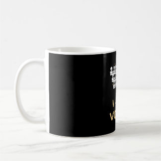 Chorlehrer Ich höre Stimmen Funny Chorister Kaffeetasse