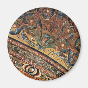 Chormosaike in San Vitale in Ravenna Gewölbeszene Magnet
