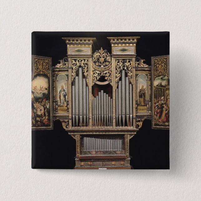 Chororgan mit offenen Platten Button (Vorderseite)
