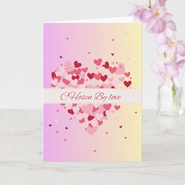 Chosen by love Rpmantic card  Karte (Orchidee)