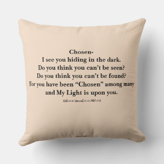 CHOSEN - Throw Kissen