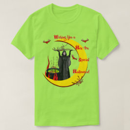 Choses effrayantes Vert Halloween Unisex T-Shirt