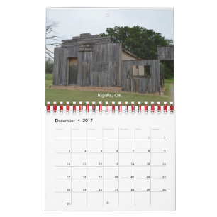 Choses oubliées Calendrier 2017