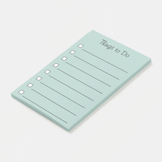 Choses pour faire des notes de post-it (Incliné)