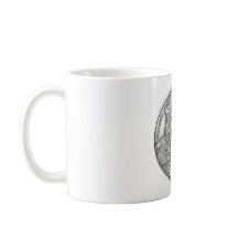 CHOSES SAUVAGES : Tasse de blanc de famille de