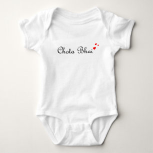 Chota Bhai   Little Brother   Desi Urdu Hindi Baby Strampler