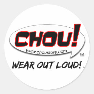 CHOU-Aufkleber Runder Aufkleber