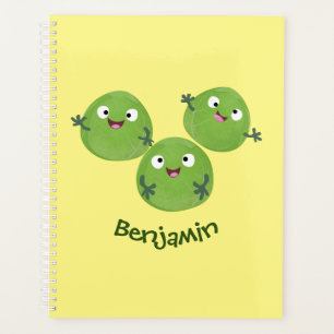 Chou de Bruxelles drôle dessin animé légumes