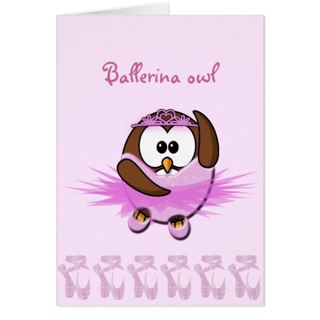 Chouette de Ballerina - parties scintillant (Devant)