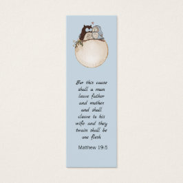 Chouette de couple Funny moderne Mariage Bible Sig