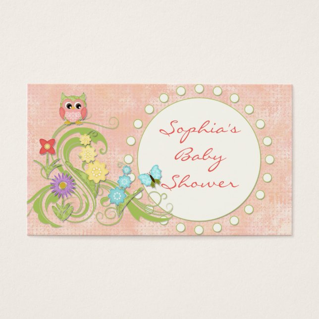 Chouette mignonne à lunettes de soleil Arbre de vi (Devant)