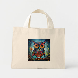 Chouette mignonne avec grand Sac fourre-tout des y