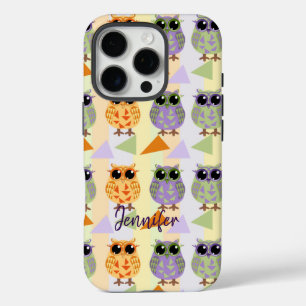 Chouette Motif Mignonne Coque-Mate Iphone 16 coque