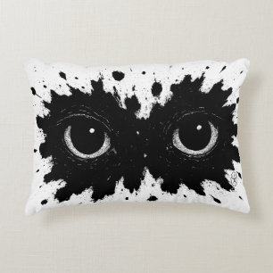 Chouette née de l'encre — Coussin de sigilée noctu