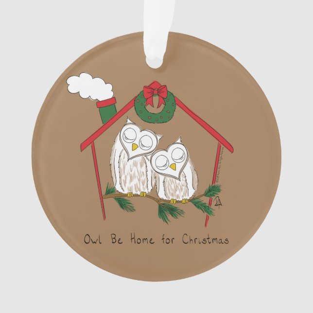 Chouette Noël Mignonne Vacances amusantes (devant)