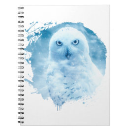Chouette Oiseau Animal Vie Sauvage Forêt Nature Notizblock