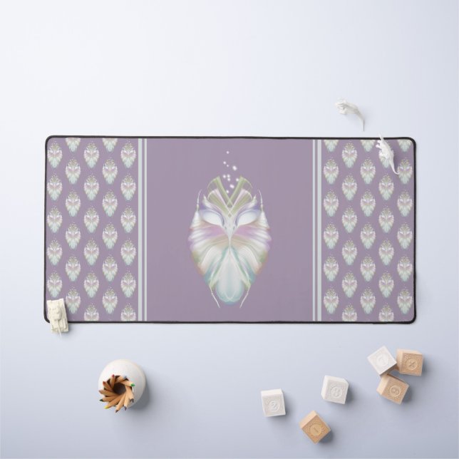 Chouette Oracle Pastel Purple (Tableau pour enfants)