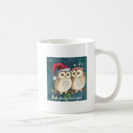 Chouette T'aime toujours la tasse de café