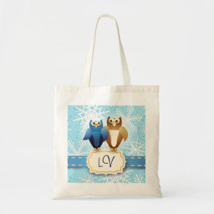 Chouettes amoureuses, sac